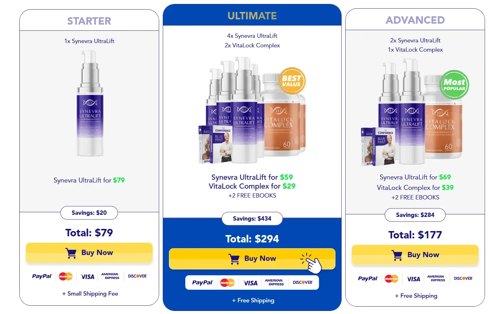 synevra ultralift price